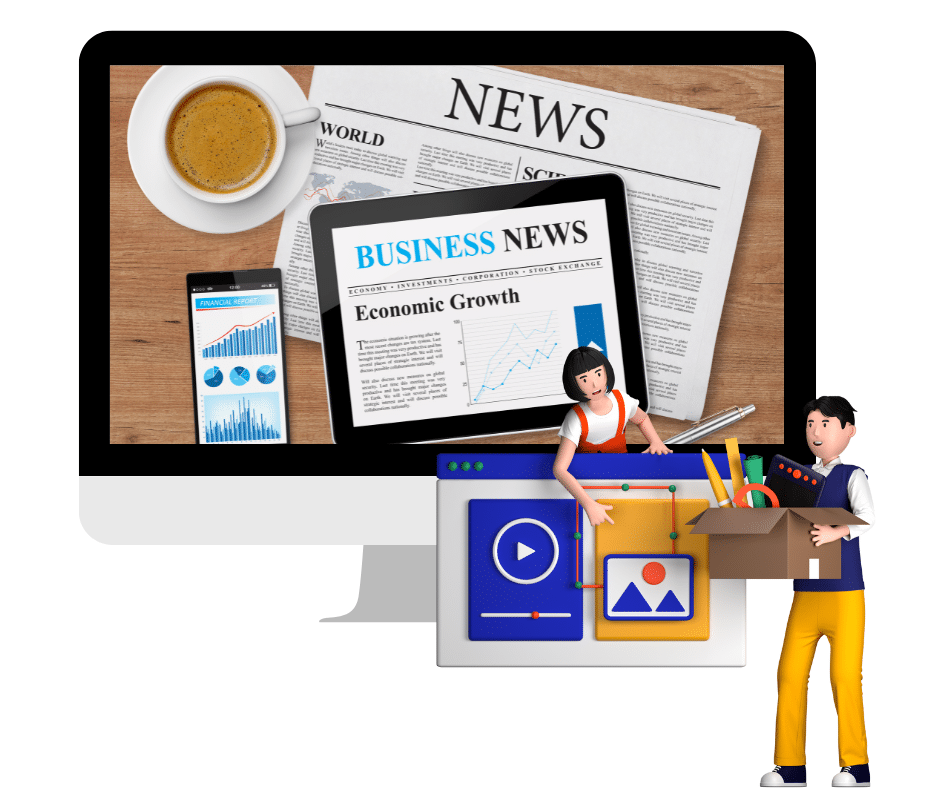 8 تصميم موقع إخباري أو مجلة إلكترونية - الصورة 1