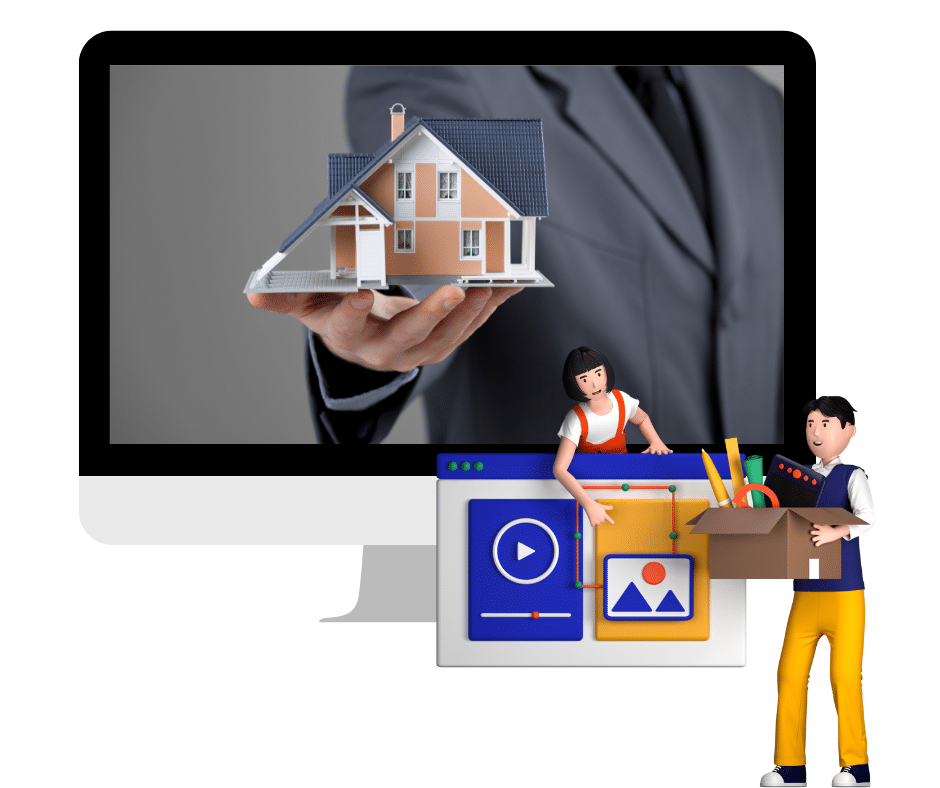 9 تصميم موقع عقارات لعرض الشقق والمشاريع - الصورة 1