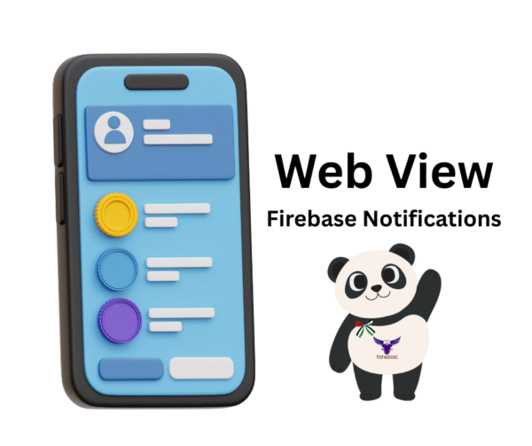 تطبيق Webview على جوجل بلاي شامل Firebase Notifications